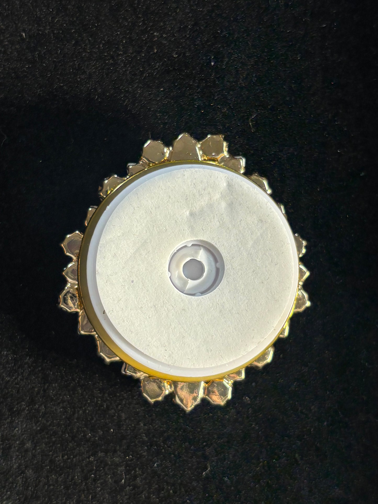 Glamorous Purple Rhinestone Pop Socket