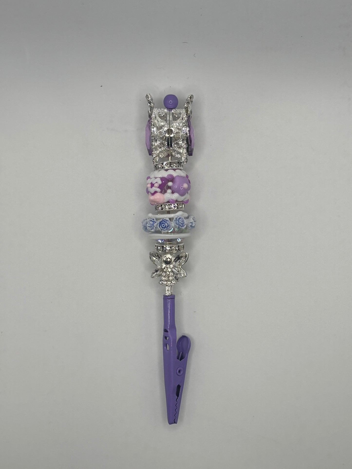 Custom Purple Crown Happy Clip!