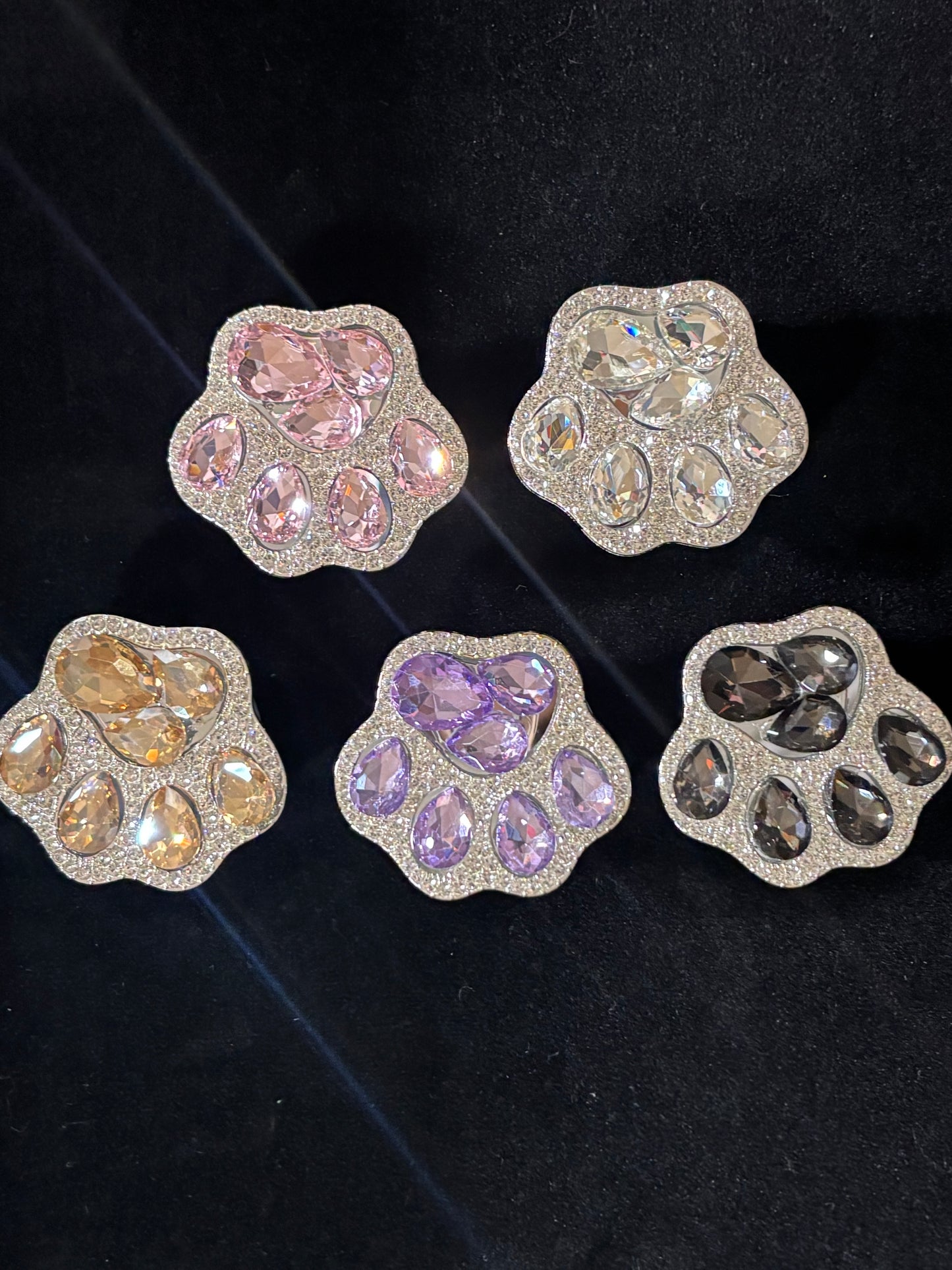 Pink Paw BLING Pop Socket!
