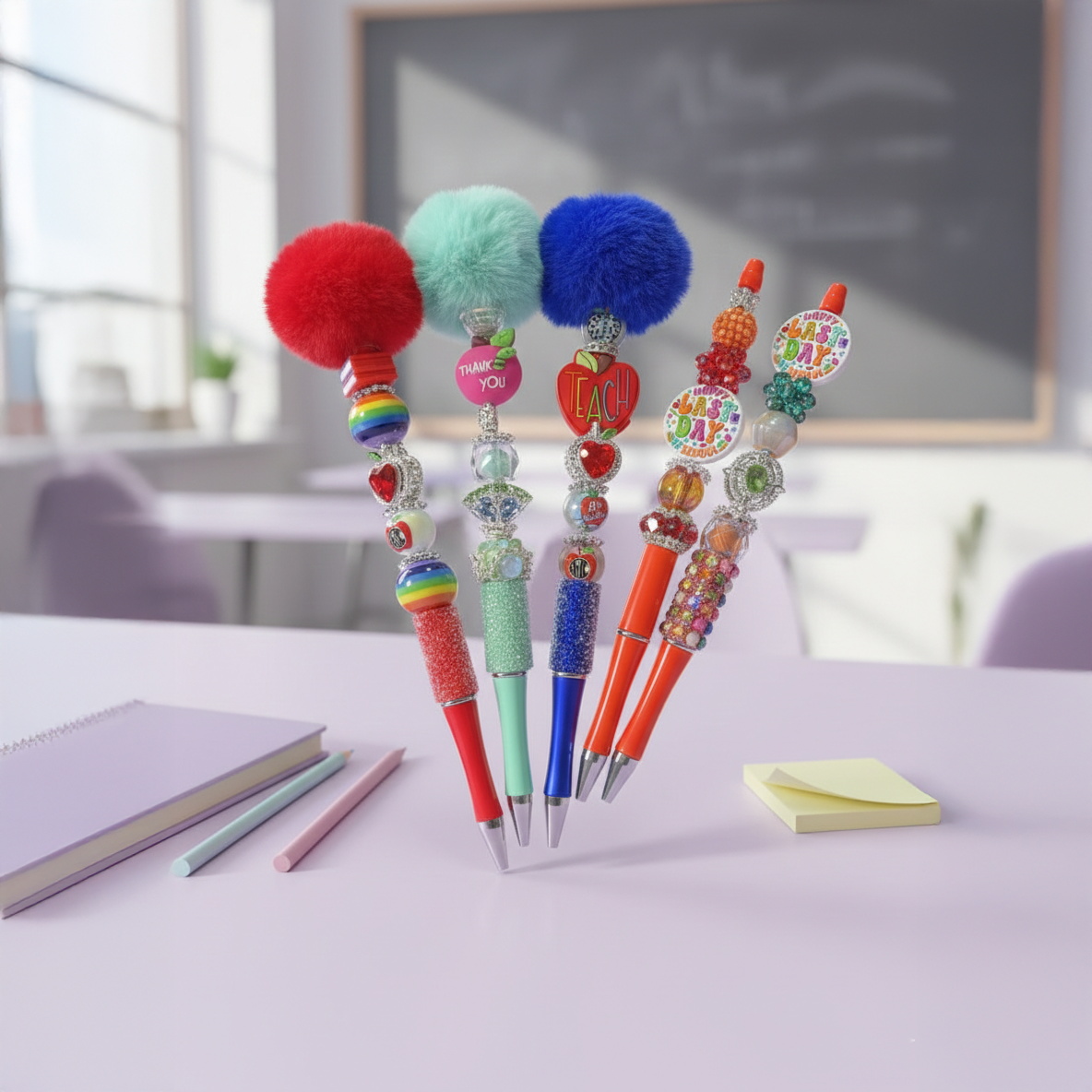 Extended Beaded Pen Bundle