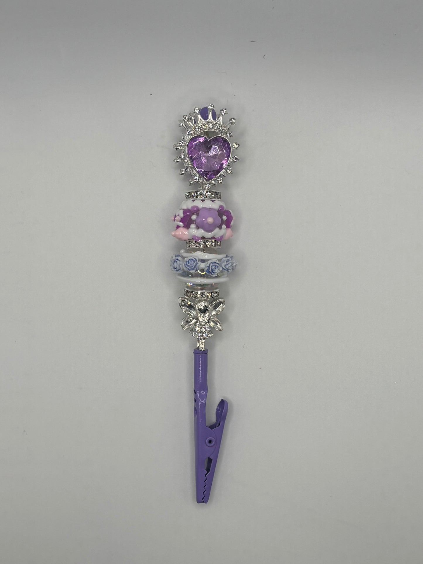 Custom Purple Crown Happy Clip!