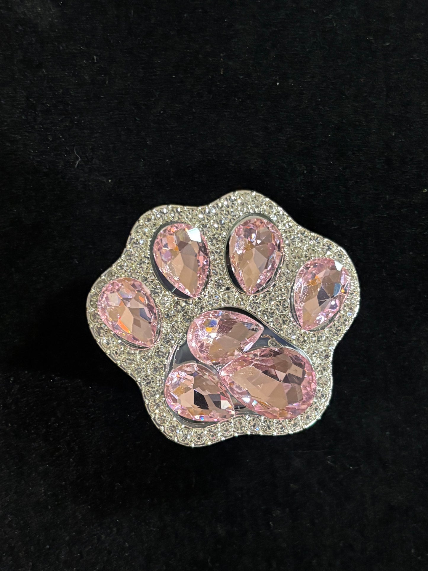 Pink Paw BLING Pop Socket!
