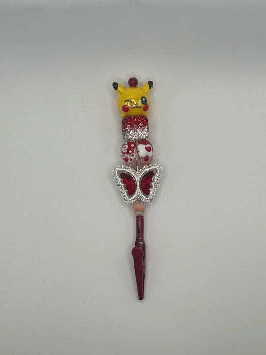 Custom Pika Red Happy Clip!
