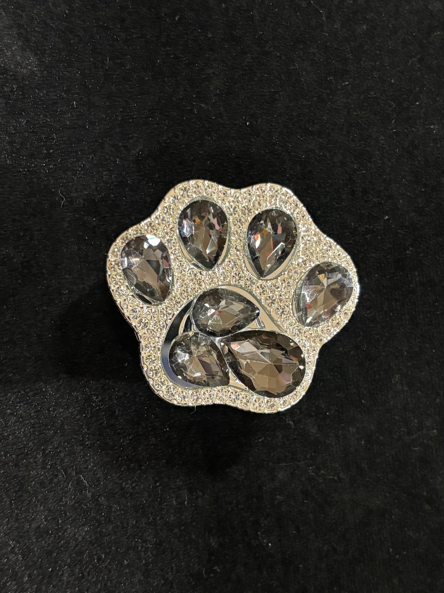 Black Paw BLING Pop Socket!
