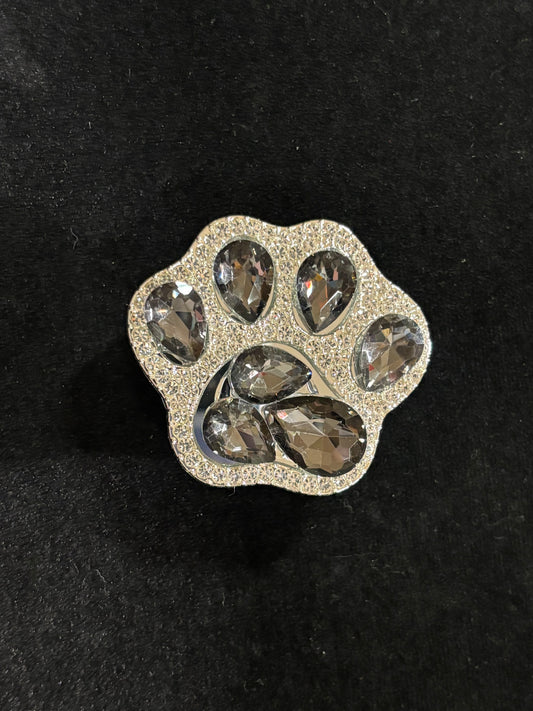 Black Paw BLING Pop Socket!