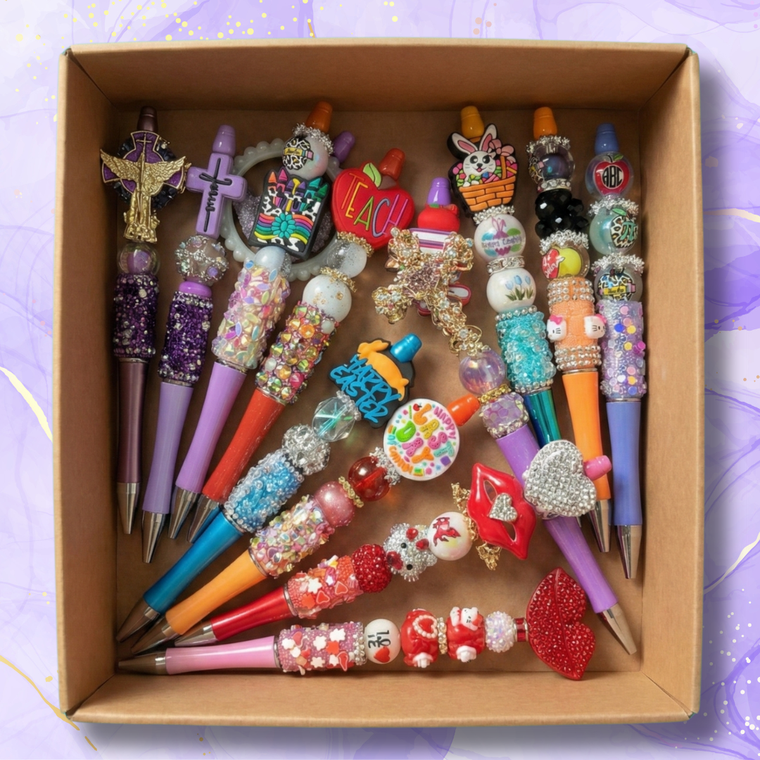 Extended Beaded Pen Bundle