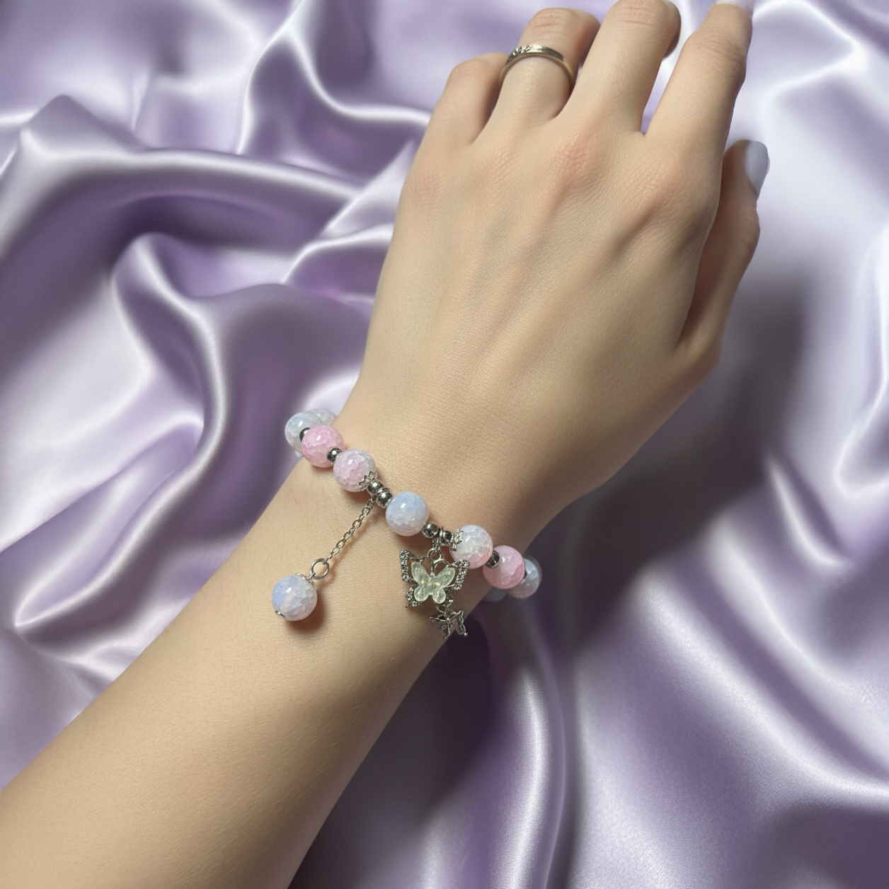 Glass Beaded Bracelets Bundle